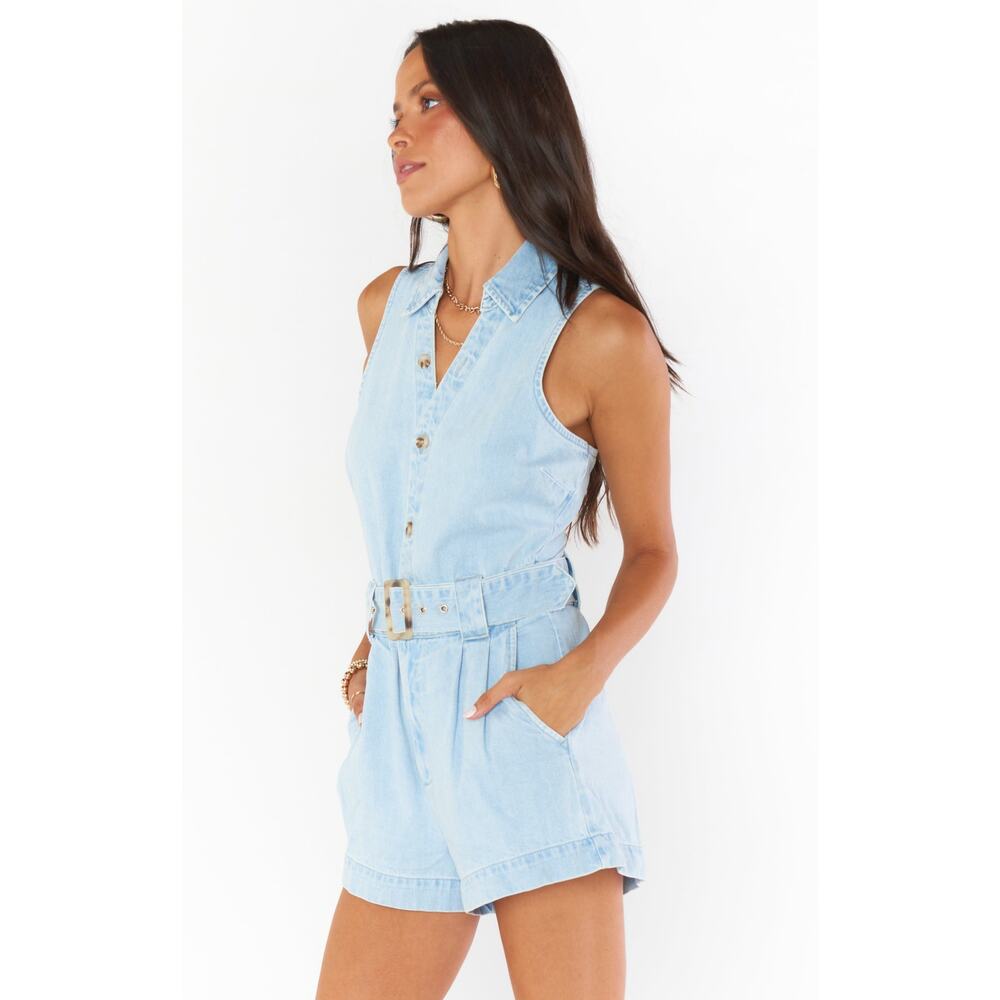 Show Me Your Mumu Richmond Romper in Lakeside